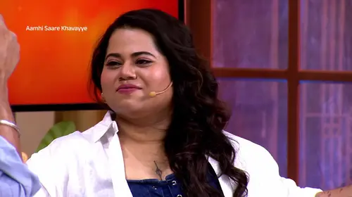 Sanjay Jadhav and Dhriti Enjoy a Game - Amhi Sare Khavaiyee - Promo Marathi Reality Trailer Thumbnail