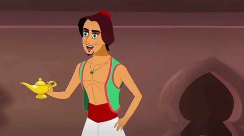 Alladin and Magic Lamp English Story English Animation Shorts Thumbnail