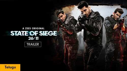 State of Siege: 26/11 | Telugu | Trailer Telugu Crime Trailer Thumbnail