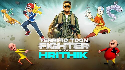 Terrific Toon Fighter with Hrithik Hindi Animation Movie Thumbnail