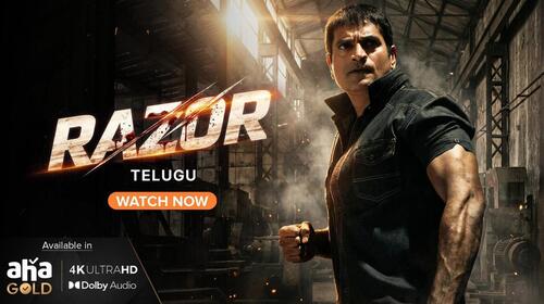 Razor Telugu Thriller Movie Thumbnail