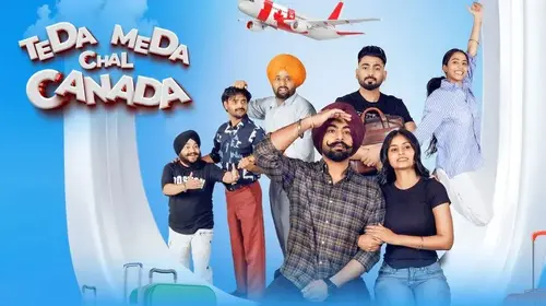 Teda Meda Chal Canada Punjabi Drama Movie Thumbnail