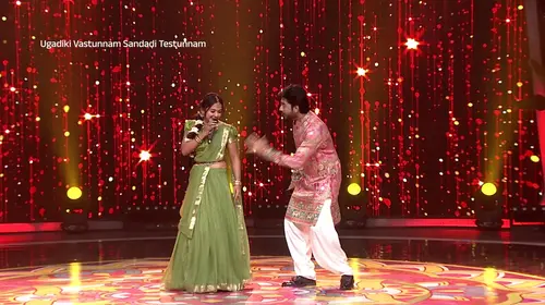 Aadhya and Srinu's Special Song - Ugadiki Vasthunam Sandadi Testhunam - Promo Telugu Event Trailer Thumbnail