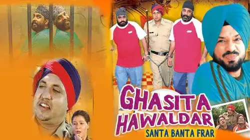 Ghasita Hawaldar Santa Banta Faraar Punjabi Comedy Movie Thumbnail