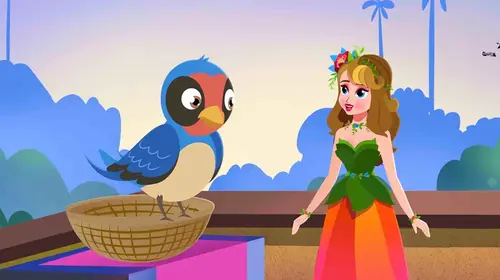 Thumbelina English Animation Shorts Thumbnail