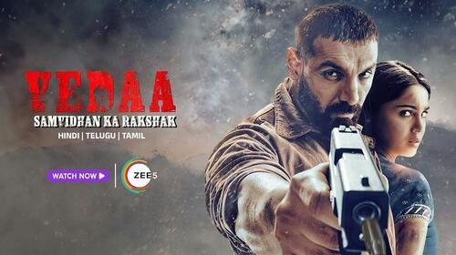 Vedaa | An Action Entertainer | Review Trailer Hindi Action Trailer Thumbnail