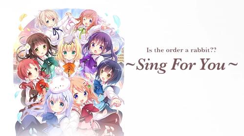 Is the Order a Rabbit Sing For You Japanese Anime Movie Thumbnail