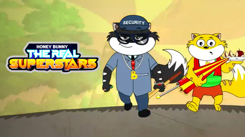 Honey Bunny The Real Superstars Hindi Animation Movie Thumbnail