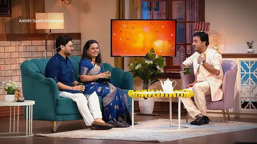 A Special Recipe for Nachni Modak - Amhi Sare Khavaiyee - Jodicha Mamla - Promo Marathi Reality Trailer Thumbnail