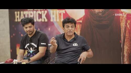 Ghost | Shiva Rajkumar Celebrates With His Fans | Promo Kannada Action Trailer Thumbnail