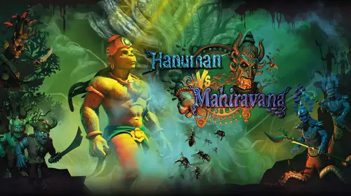 Hanuman Vs Mahiravana Hindi Kids Trailer Thumbnail
