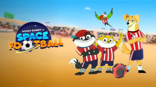 Honey Bunny In Spacefootball Hindi Animation Movie Thumbnail