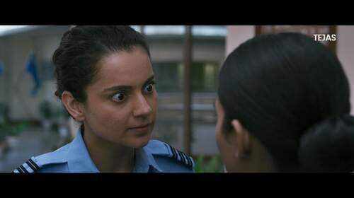 Tejas | Afia, The Daring Co-Pilot | Promo Hindi Action Trailer Thumbnail