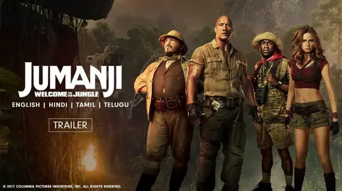 Jumanji: Welcome to the Jungle | Trailer English Fantasy Trailer Thumbnail
