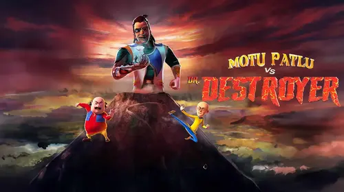 Motu Patlu Vs Dr Destroyer Hindi Kids Movie Thumbnail