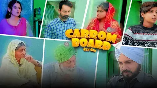 Carrom Board Punjabi Family Drama Movie Thumbnail