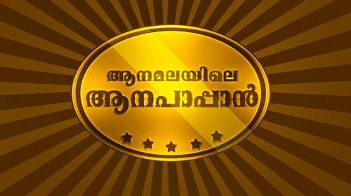 Aanamalayile Aanappan Malayalam Reality Series Thumbnail