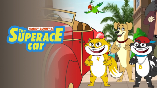 Honey Bunny And The Superace Car Hindi Animation Movie Thumbnail