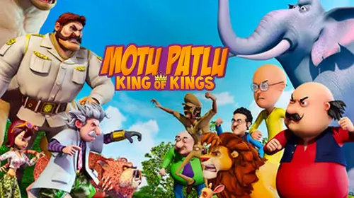Motu Patlu King of Kings Hindi Kids Movie Thumbnail
