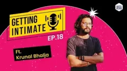 Getting Intimate | Journey of Krunal Bhalija Talk Show Trailer Thumbnail