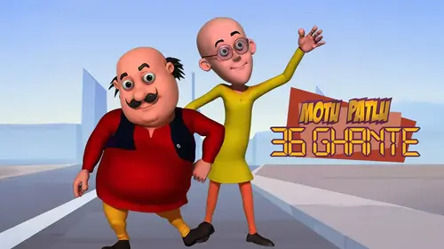 Motu Patlu 36 Ghantey Race Against Time Hindi Kids Movie Thumbnail
