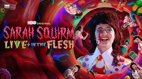 Sarah Squirm: Live + In The Flesh English Comedy Movie Thumbnail