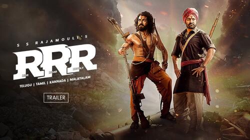 RRR | Trailer Telugu Action Trailer Thumbnail