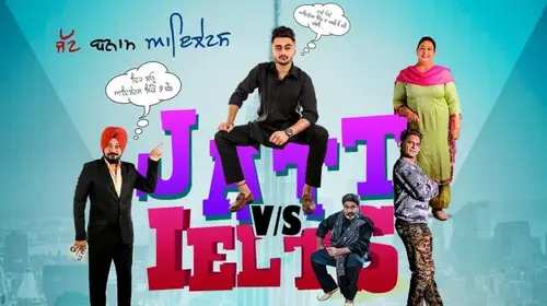 JATT vs IELTS Punjabi Drama Movie Thumbnail