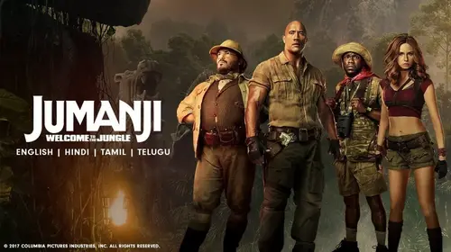 Jumanji: Welcome to the Jungle English Fantasy Movie Thumbnail