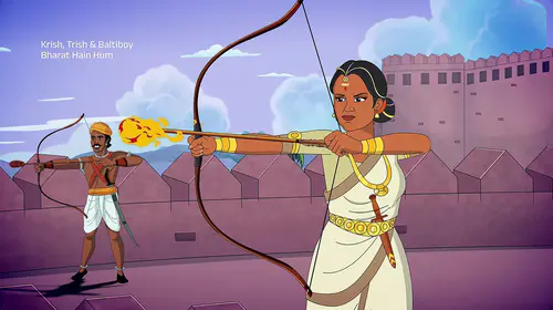 Krish, Trish & Baltiboy Bharat Hain Hum - Trailer Hindi Animation Trailer Thumbnail