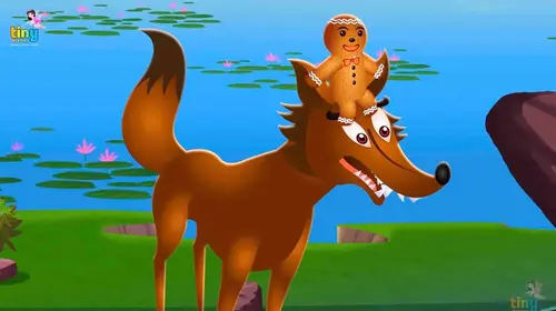 Gingerbread Man Hindi Animation Shorts Thumbnail