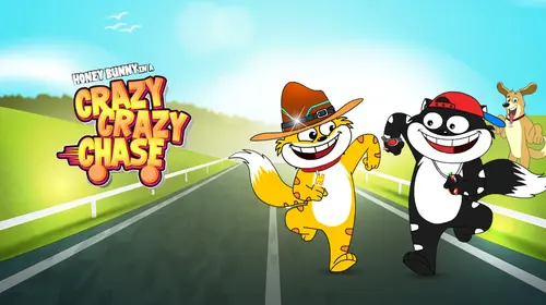 Honey Bunny on Crazy Crazy Chase Hindi Animation Movie Thumbnail