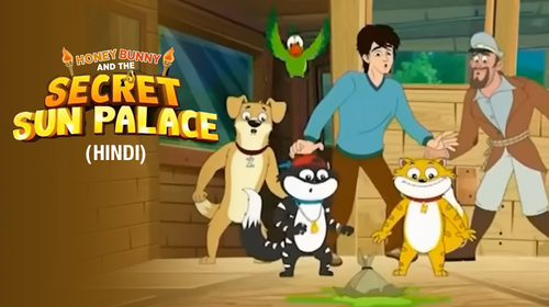 Honey Bunny and the Secret Sun Palace Hindi Animation Movie Thumbnail