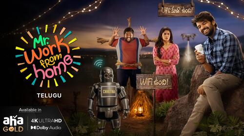 Mr. Work From Home Telugu Romance Comedy Movie Thumbnail