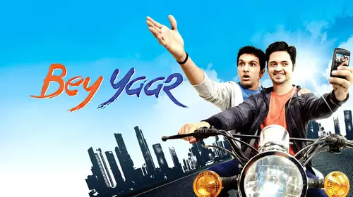 Bey Yaar Gujarati Comedy Movie Thumbnail