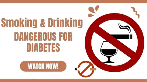 Risk of Smoking and Alcohol in Diabetes Hindi Health Movie Thumbnail