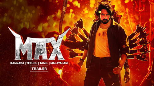 Max - Trailer Kannada Action Trailer Thumbnail