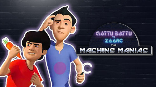 Gattu Battu Vs Zaarc: The Machine Maniac Hindi Animation Movie Thumbnail