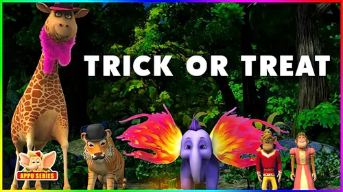 Appu Celebrates Halloween English Educational Movie Thumbnail