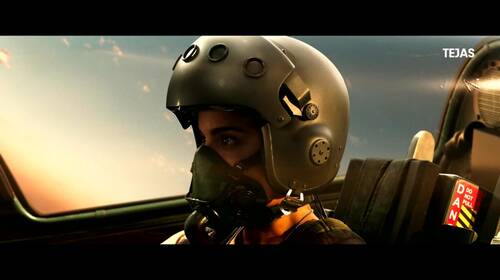 Tejas | A Heroic Air Force Mission | Trailer Hindi Action Trailer Thumbnail