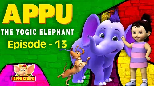 Episode 13: The Invincible Hero (Appu - The Yogic Elephant) - Hindi Hindi Educational Movie Thumbnail