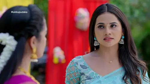 Maya Blackmails Avani - Mukkupudaka - Promo Telugu Drama Trailer Thumbnail