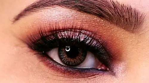 2 min eye makeup tutorial Hindi Educational Movie Thumbnail