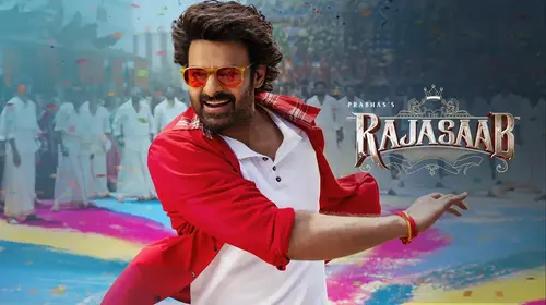 The Raja Saab Telugu Horror Movie Thumbnail