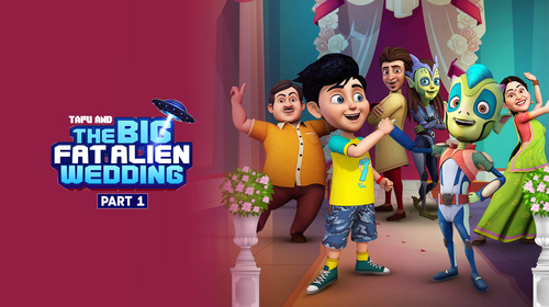 Tapu and the Big Fat Alien Wedding - Part 01 Hindi Animation Movie Thumbnail