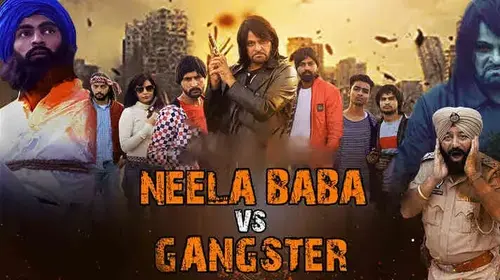 Neela Baba Vs Gangster Punjabi Comedy Movie Thumbnail