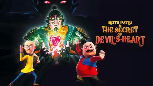 Motu Patlu And The Secret Of Devils Heart Hindi Animation Movie Thumbnail