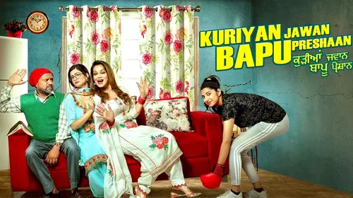 Kuriyan Jawan Bapu Preshaan Punjabi Drama Movie Thumbnail