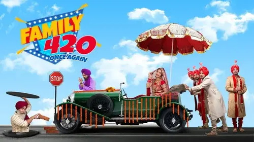 Family 420 Once Again Punjabi Drama Movie Thumbnail